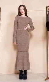 モデル：165cm（着用サイズ：FREE　着用カラー：BRN）