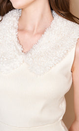 モデル：165cm（着用サイズ：FREE　着用カラー：IVO）