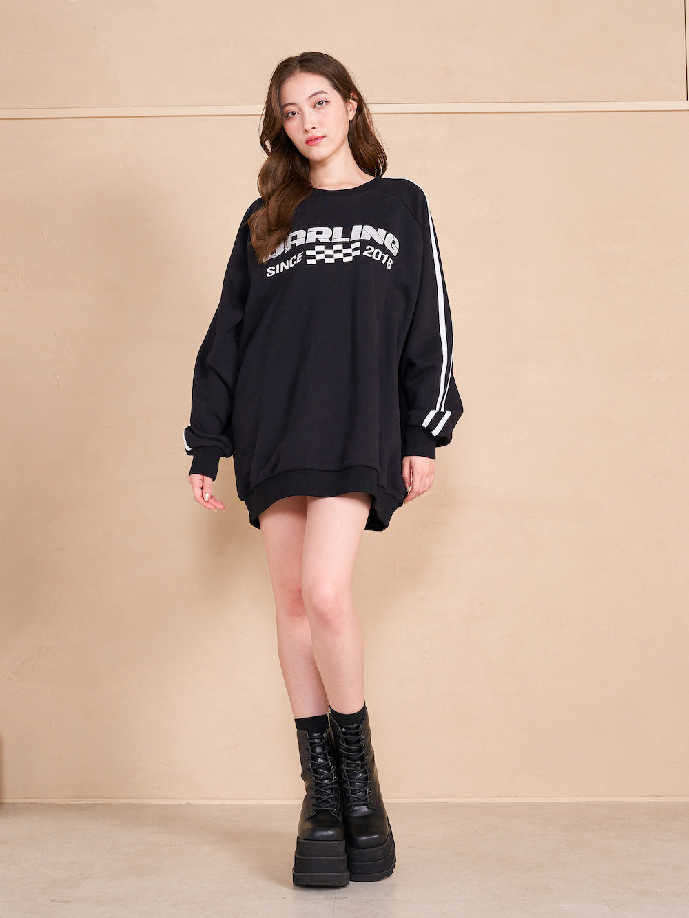 Darich チェッカーグラフィックプルオーバー チェッカーグラフィックプルオーバー – Darich