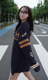 モデル：156cm（着用サイズ：FREE　着用カラー：NVY）