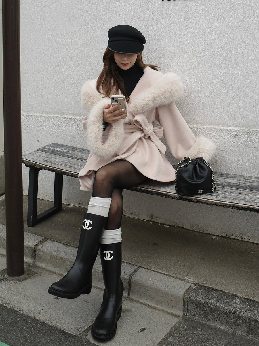 モデル：156cm（着用サイズ：FREE　着用カラー：PNK）