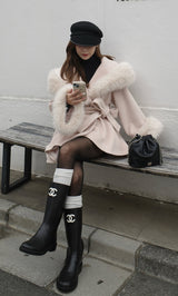 モデル：156cm（着用サイズ：FREE　着用カラー：PNK）