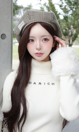 モデル：158cm（着用サイズ：FREE　着用カラー：IVO）