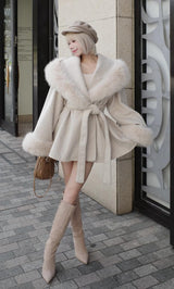 モデル：155cm（着用サイズ：FREE　着用カラー：BEG）