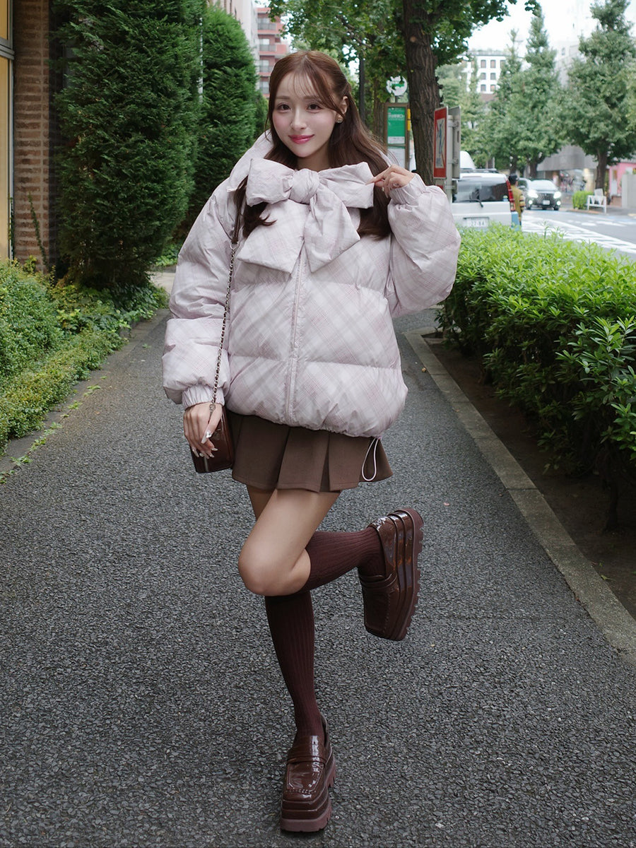 モデル：156cm（着用サイズ：FREE　着用カラー：PNK）