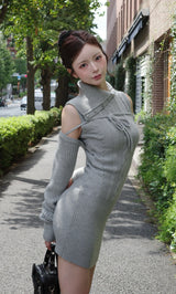 モデル：158cm（着用サイズ：FREE　着用カラー：GRY）