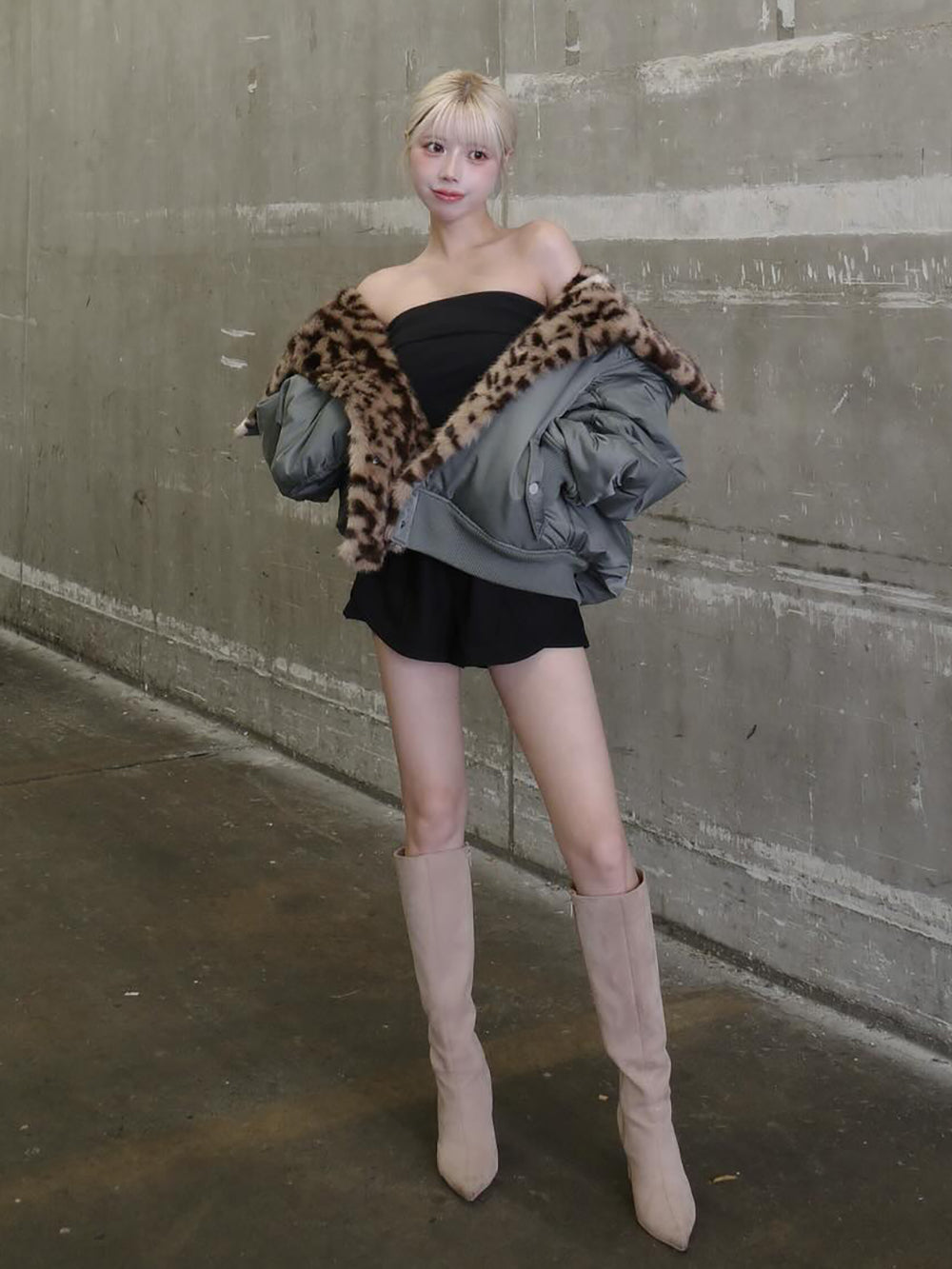 【ガーメント＆ハンガー付き】Darich アニマルファーN2Bフライトジャケット ダーリッチ Darich 【Darichロゴガーメント＆DDロゴベロアハンガー付き