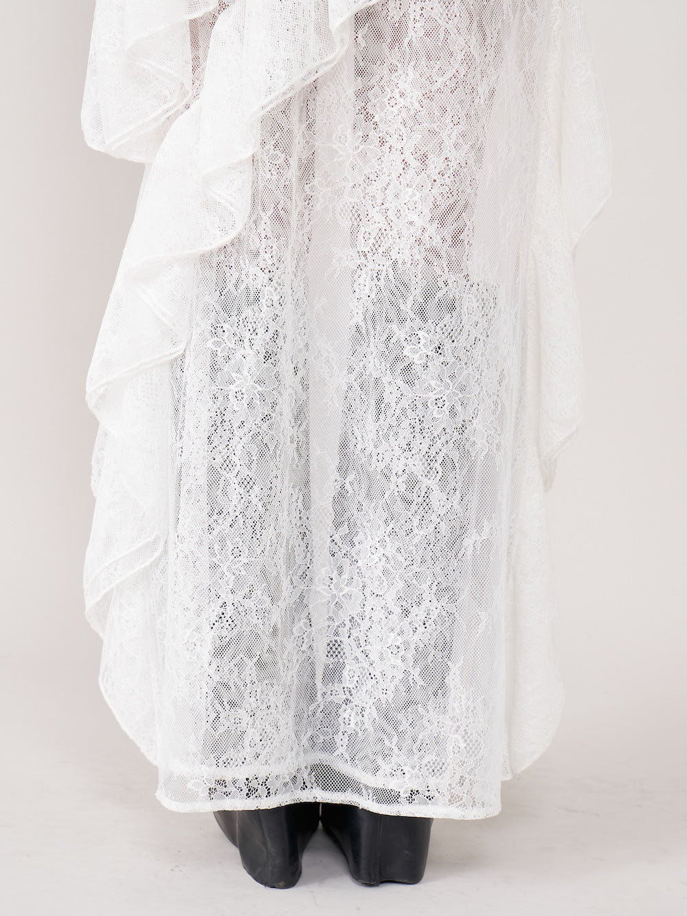 イレヘムレースフリルスカート