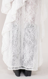 モデル：155cm（着用サイズ：FREE　着用カラー：WHT）