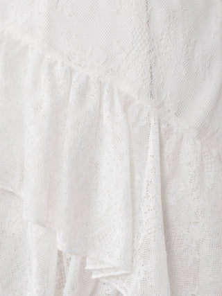 モデル：155cm（着用サイズ：FREE　着用カラー：WHT）