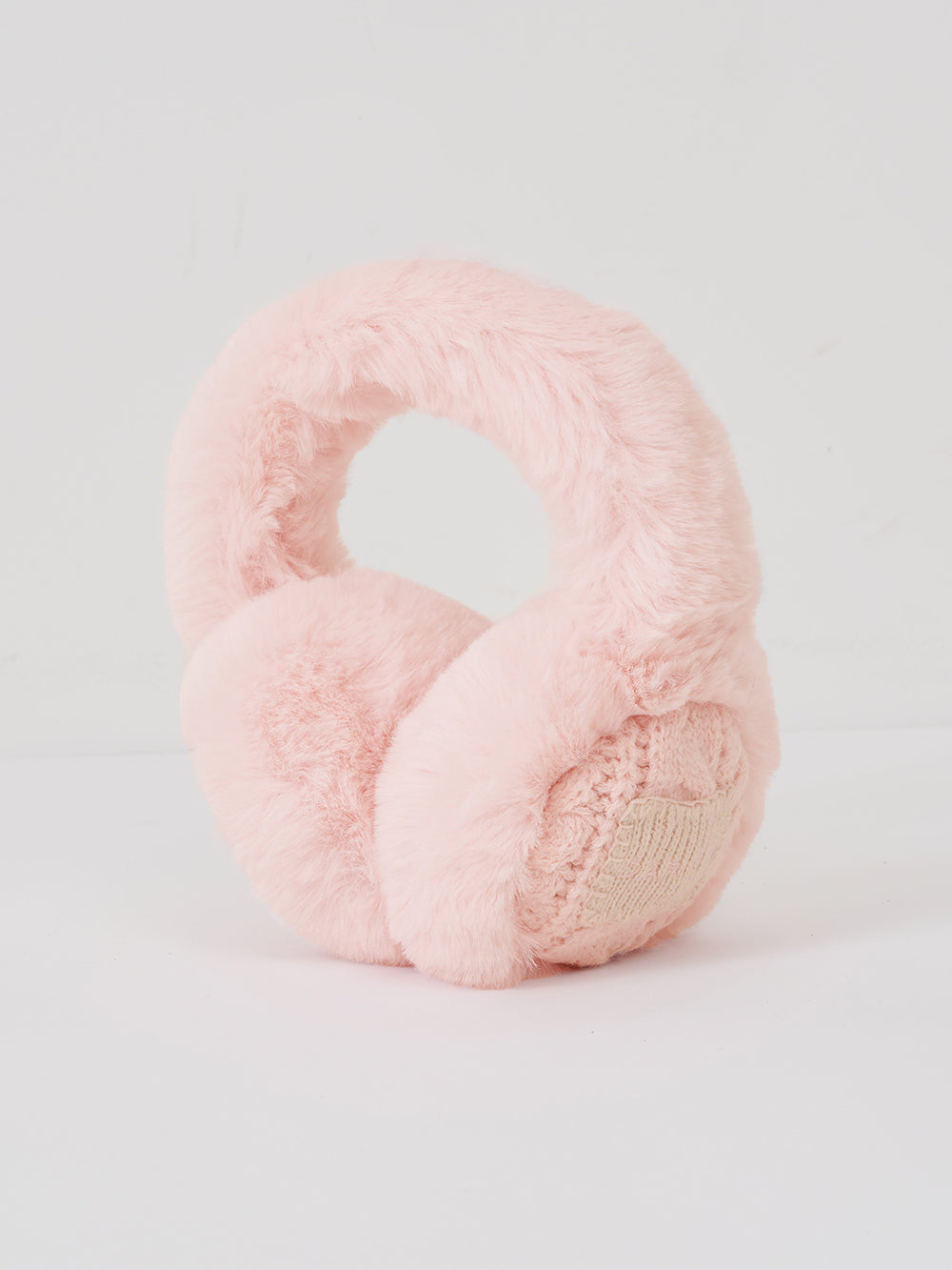 ダブルファブリックイヤーマフラー - b-pnk