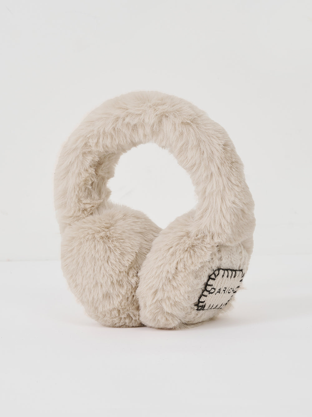 ダブルファブリックイヤーマフラー - ivo