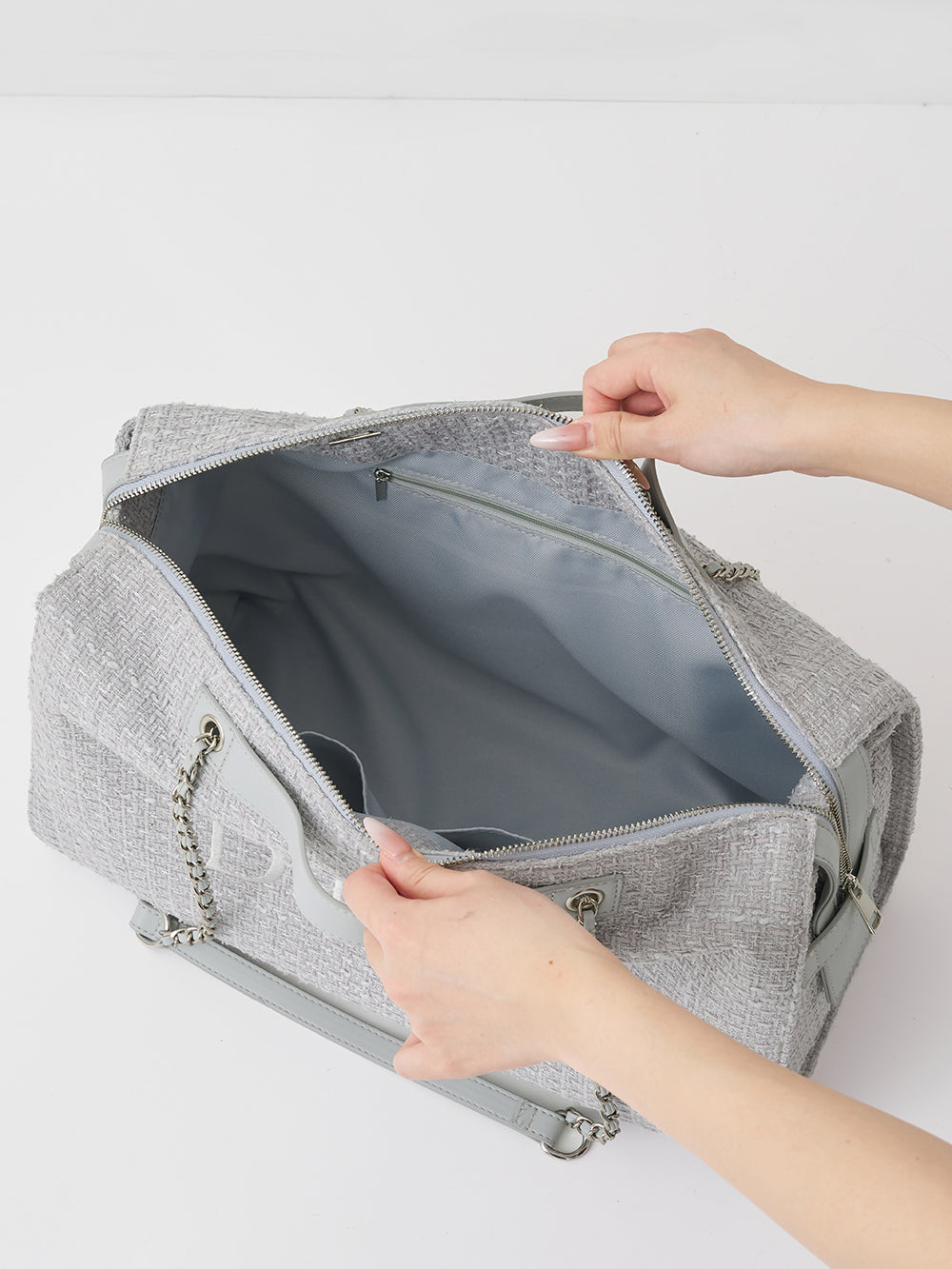 サイズ：FREE　カラー：SAX