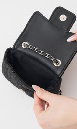 サイズ：FREE　カラー：BLK