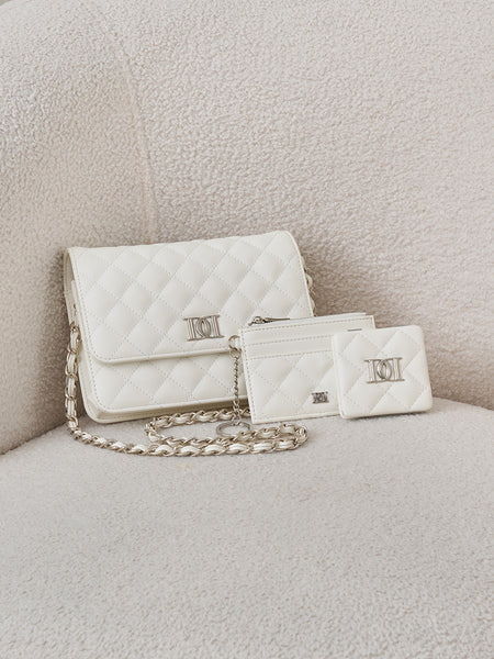 DD Logo Quilted Travel Set