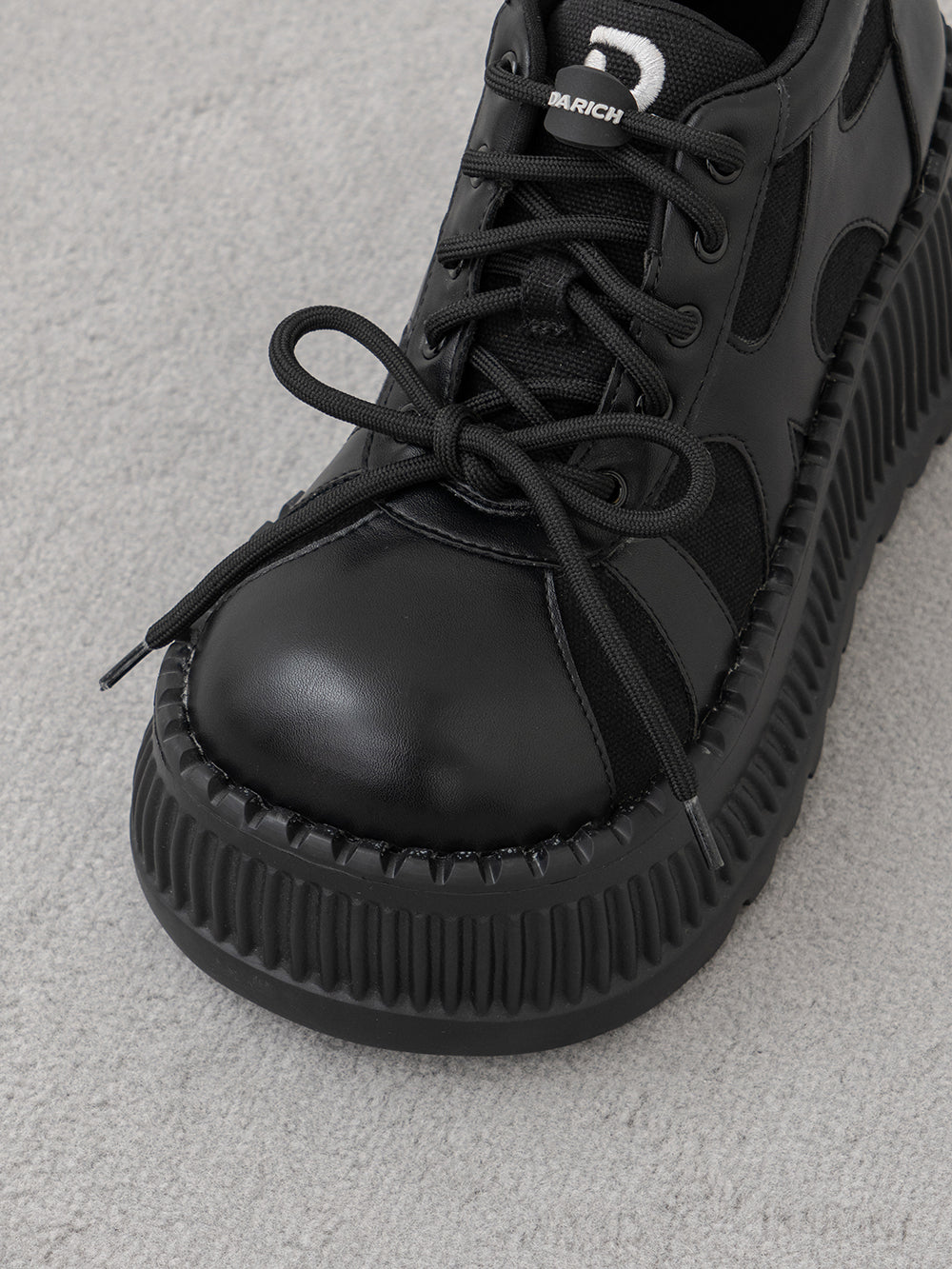 Darich ダーリッチ　プラットフォームボアスニーカー　Sサイズ ダーリッチ Darich プラットフォームボアスニーカー （アイボリー