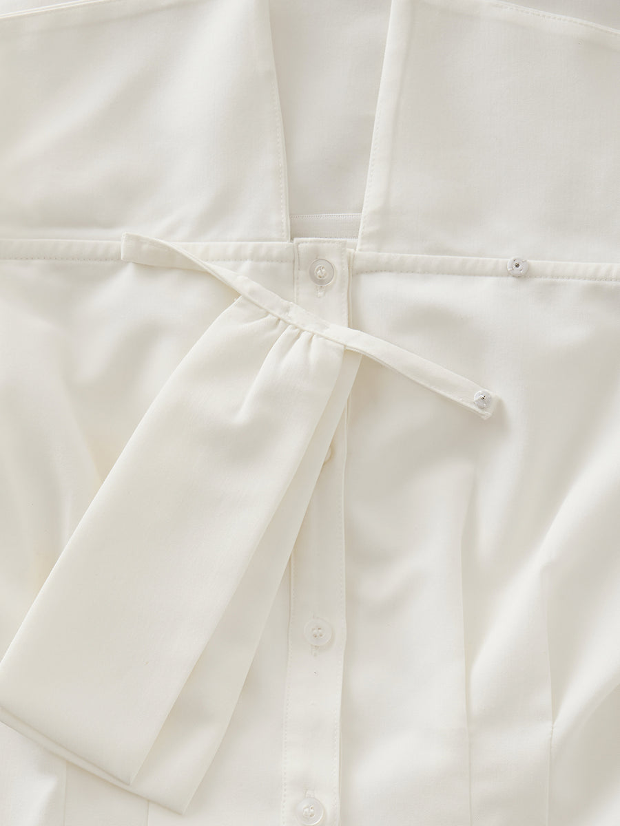 モデル：165cm（着用サイズ：FREE　着用カラー：WHT）