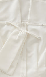 モデル：165cm（着用サイズ：FREE　着用カラー：WHT）