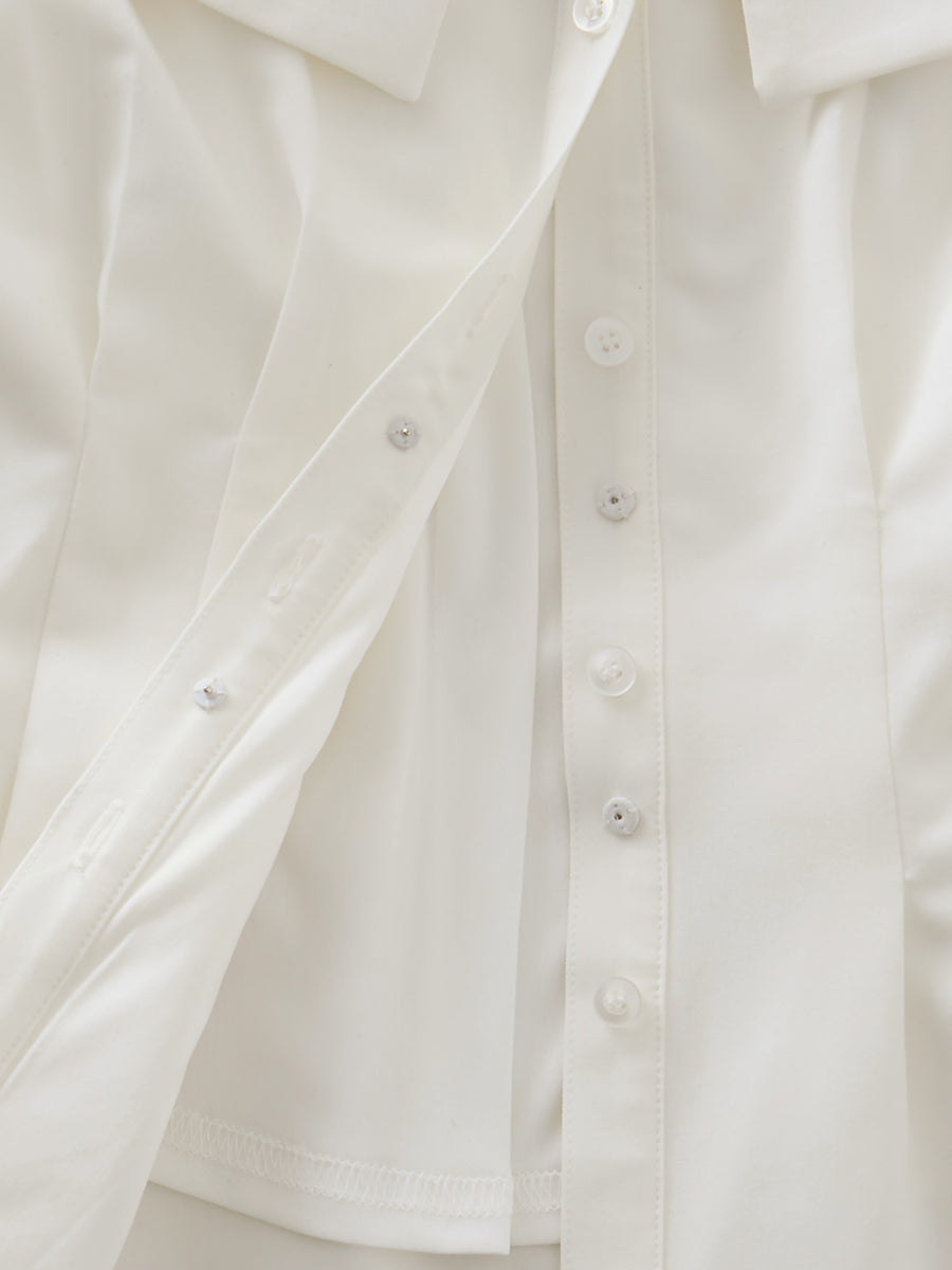 モデル：165cm（着用サイズ：FREE　着用カラー：WHT）