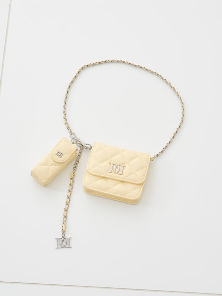 Quilted Multi-Belt Bag
