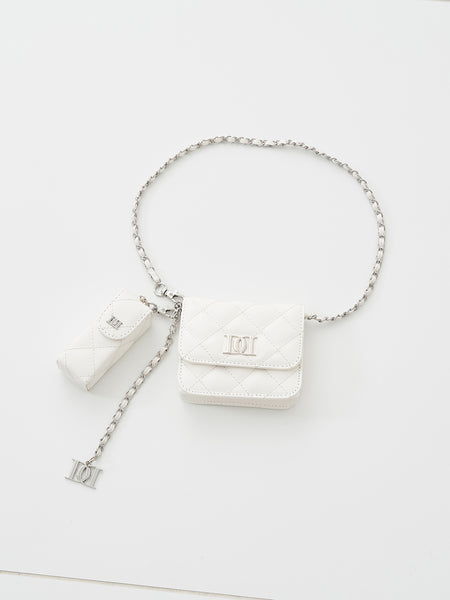 Quilted Multi-Belt Bag