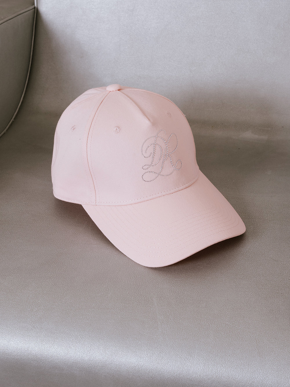 シグネチャーDRロゴビジューキャップ - pnk