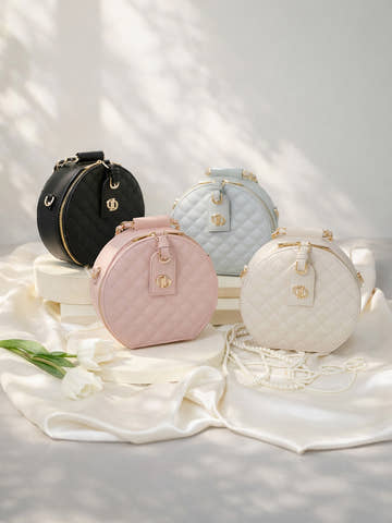 サイズ：FREE　カラー：IVO/PNK/SAX/BLK