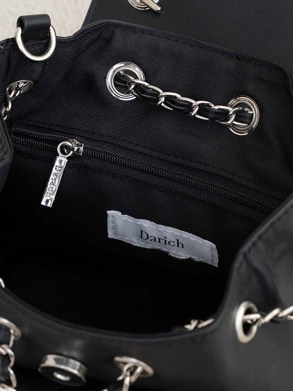 キルティングビジューミニリュック – Darich