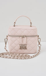 Darich♡新品【シルバーパーツ】キルティングスクエアミニバッグ キルティングスクエアミニバッグ(シルバーパーツ)（ハンドバッグ