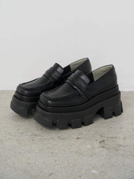 Track sole loafers