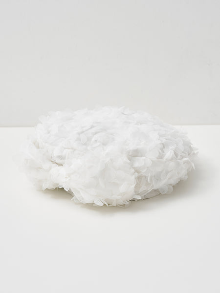 Flower Tulle Ribbon Beret