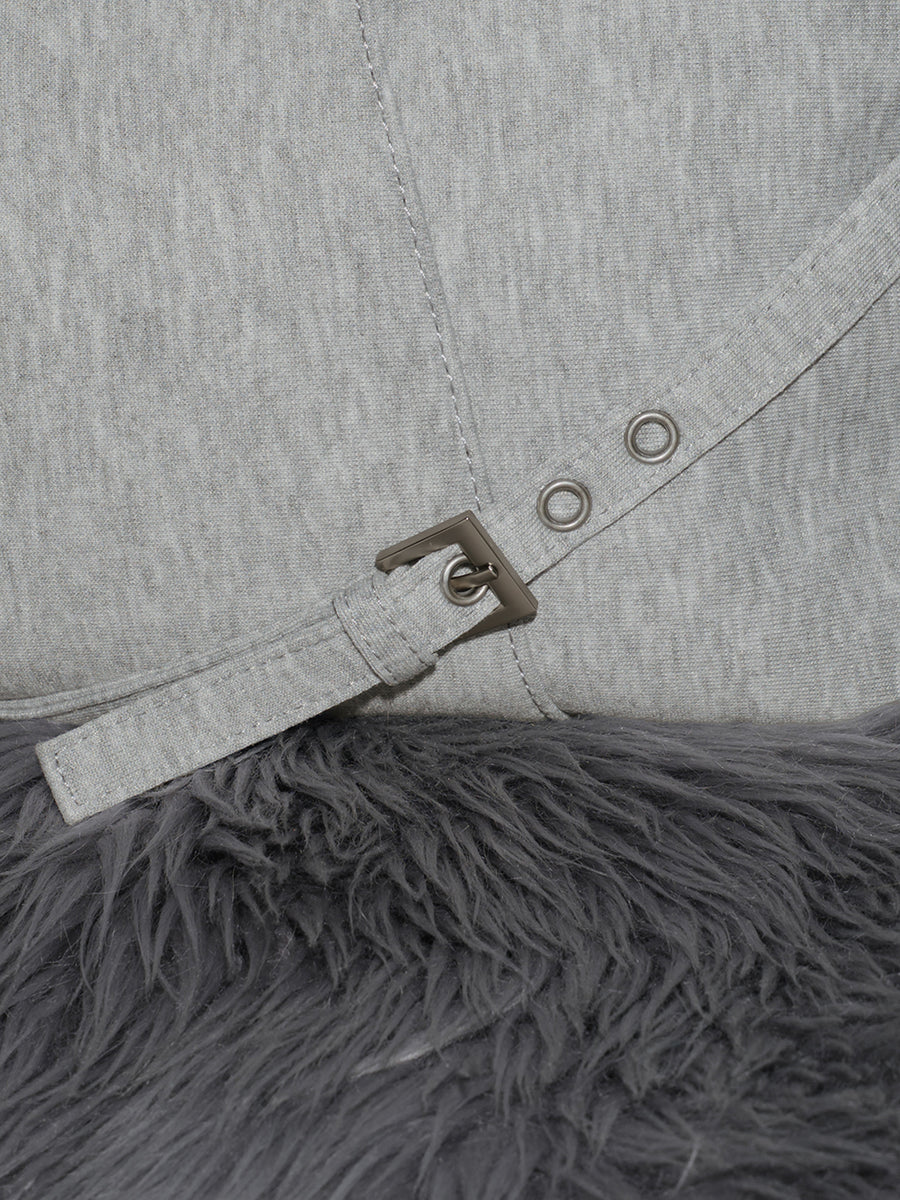 サイズ：FREE　カラー：GRY