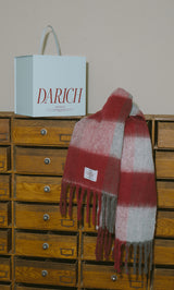 [Novelty] Checked Volume Scarf