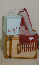 [Novelty] Checked Volume Scarf