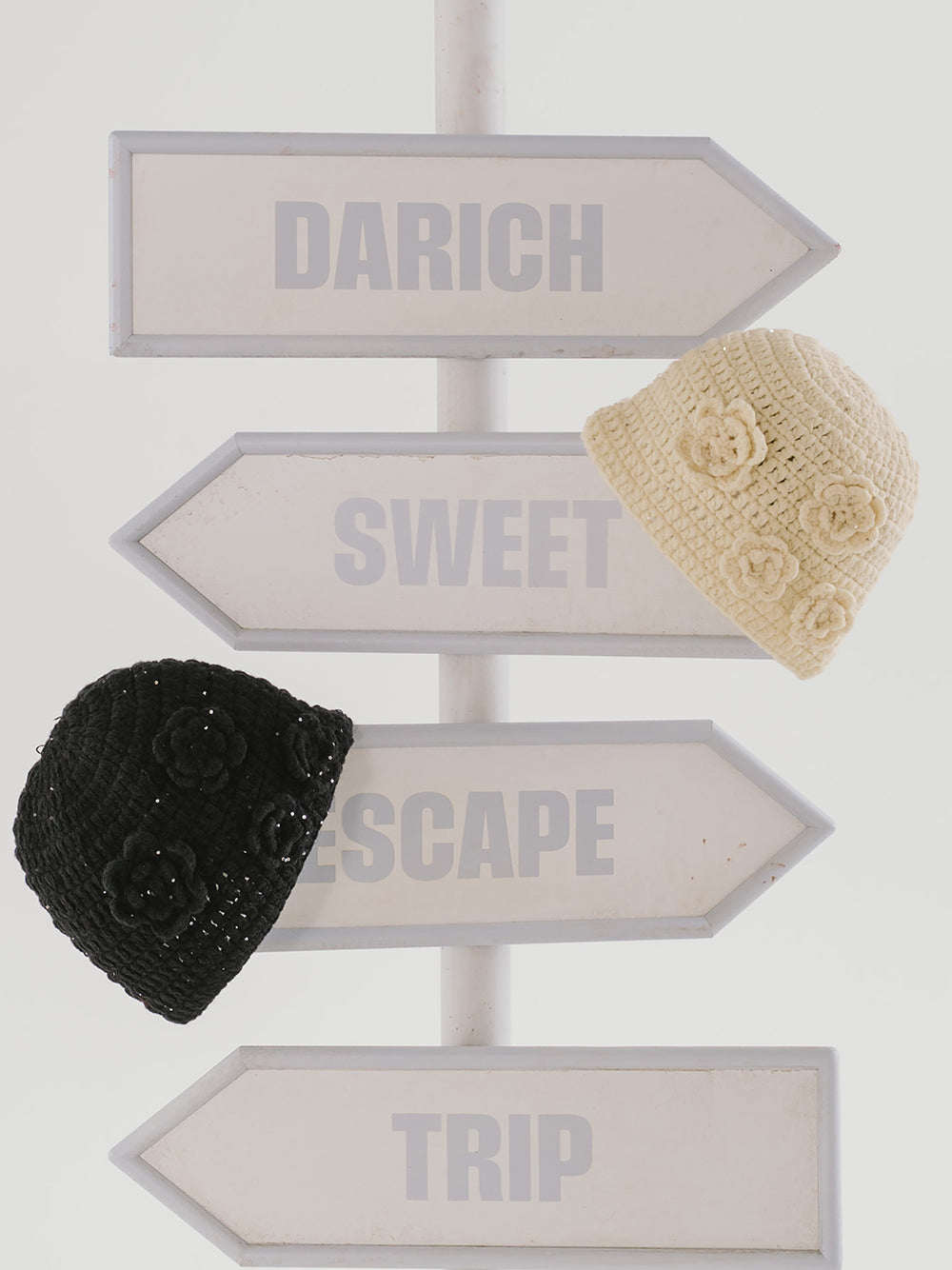 サイズ：FREE　カラー：IVO/BLK