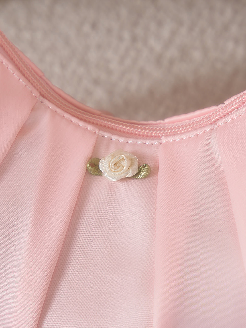 フラワーハンドルミニバッグ