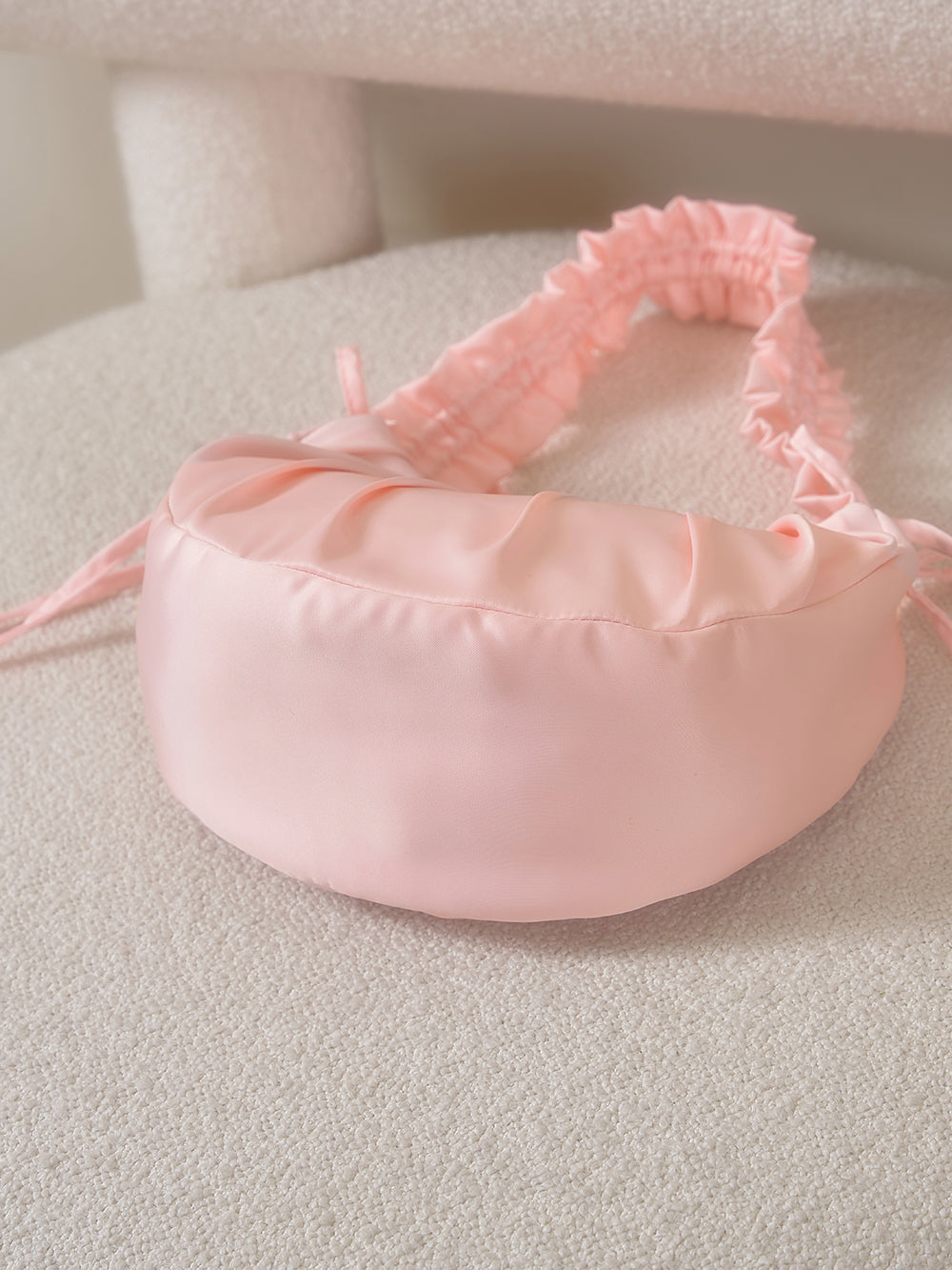 フラワーハンドルミニバッグ