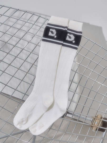 D-Logo Striped Socks