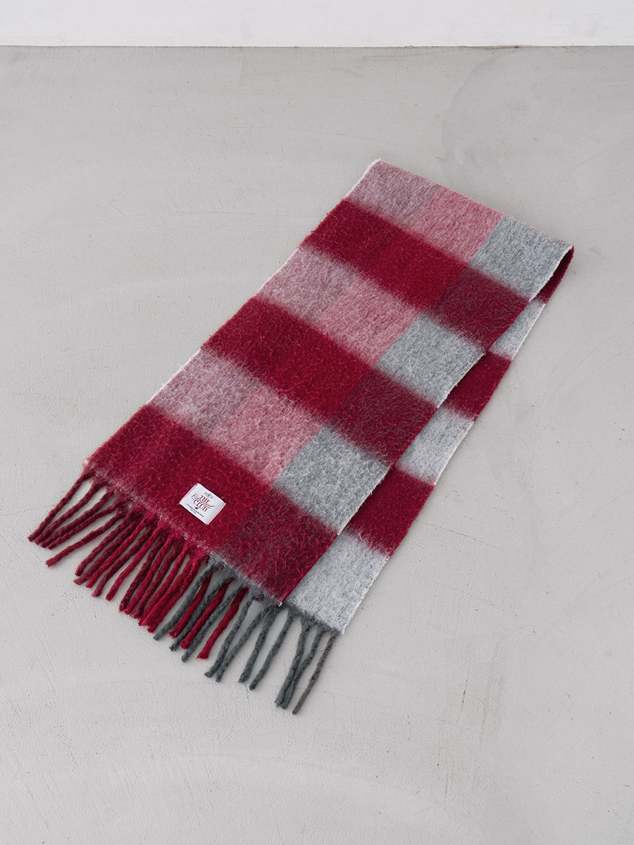 [Novelty] Checked Volume Scarf