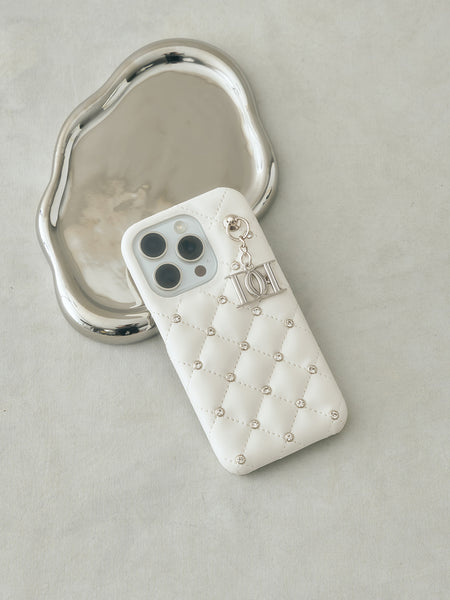 Quilted Bijou DD Charm iPhone Case