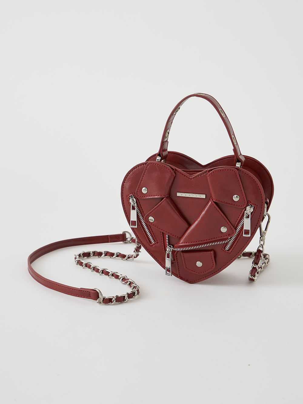 ライダースライクハートミニバッグ - brd