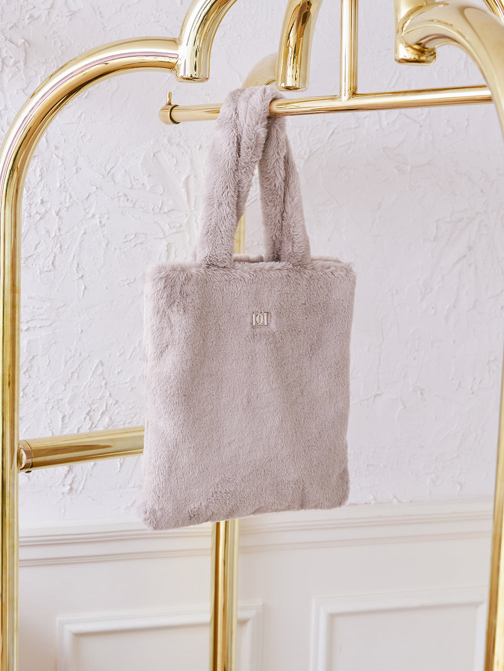 DDロゴファートートバッグ - gry