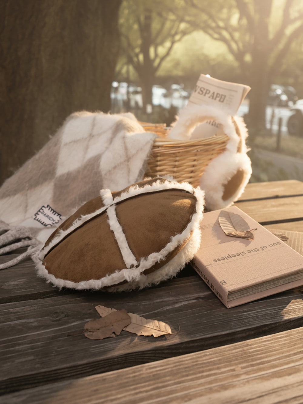 サイズ：FREE　カラー：BRN