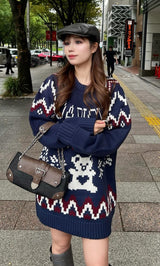 モデル：158cm（着用サイズ：FREE　着用カラー：NVY）