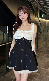 モデル：153cm（着用サイズ：FREE　着用カラー：BLK）