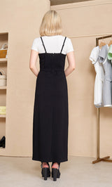 モデル：160cm（着用サイズ：FREE　着用カラー：BLK）