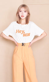 モデル：160cm（着用サイズ：FREE　着用カラー：ORG）