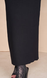 オフショルニットリボンワンピース