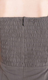 モデル：160cm（着用サイズ：FREE　着用カラー：GRY）