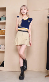 モデル：160cm（着用サイズ：FREE　着用カラー：NVY）